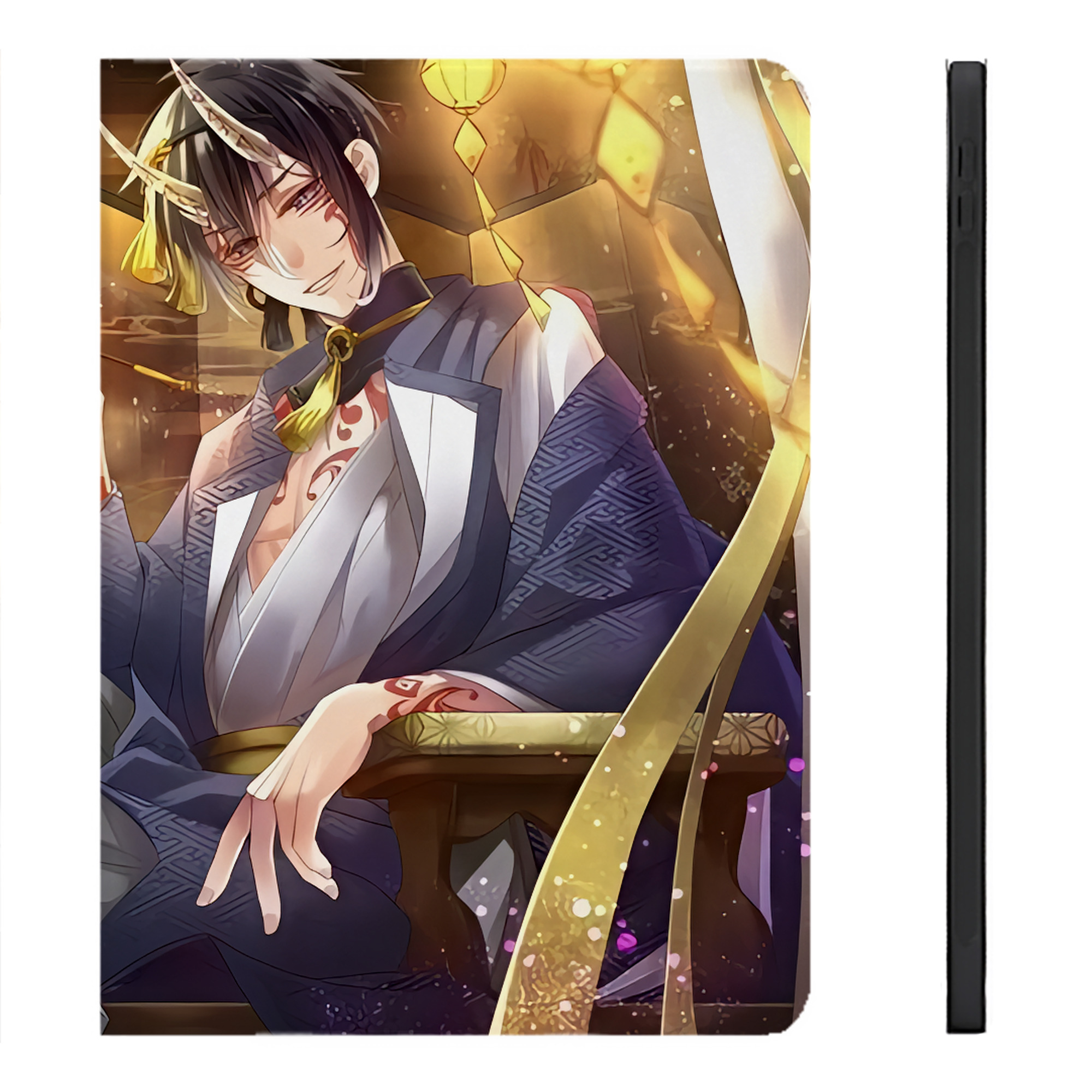 （画像用） 刀剣乱舞 Touken Ranbu IPadケース ペンホルダー付き ブックスタイルデザイン